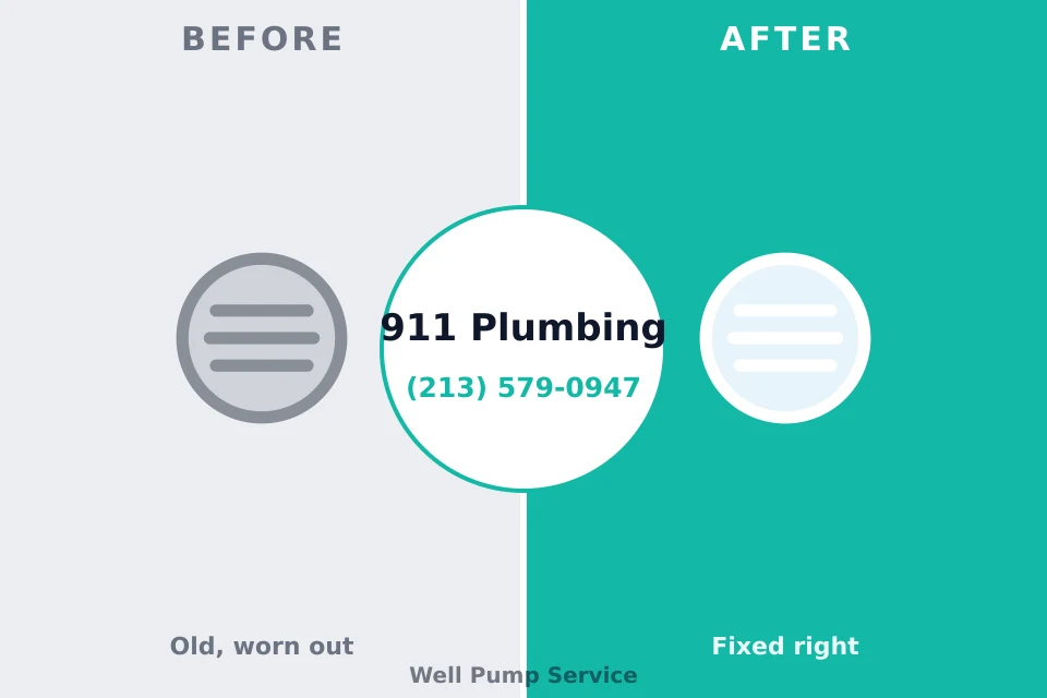 Before and after: plumbing company Glenwood, IL